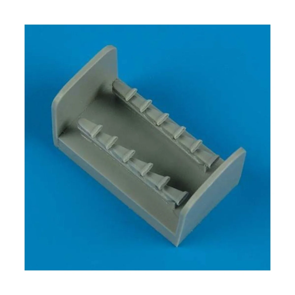 Spitfire Mk. XIV exhaust - fishtail, 1/72 - Quickboost QB72 265 Spitfire Mk. XIV exhaust - fishtail, 1/72 - Quickboost QB72 265