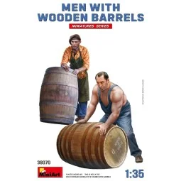 Men with Wooden Barrels, 1/35 - MiniArt 38070