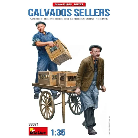 Calvados Sellers, 1/35 - MiniArt 38071 Calvados Sellers, 1/35 - MiniArt 38071