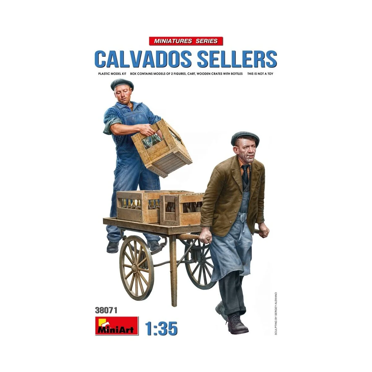 Calvados Sellers, 1/35 - MiniArt 38071 Calvados Sellers, 1/35 - MiniArt 38071