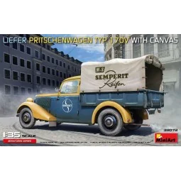 Liefer Pritschenwagen Typ 170V with Canvas, 1/35 - MiniArt 38072