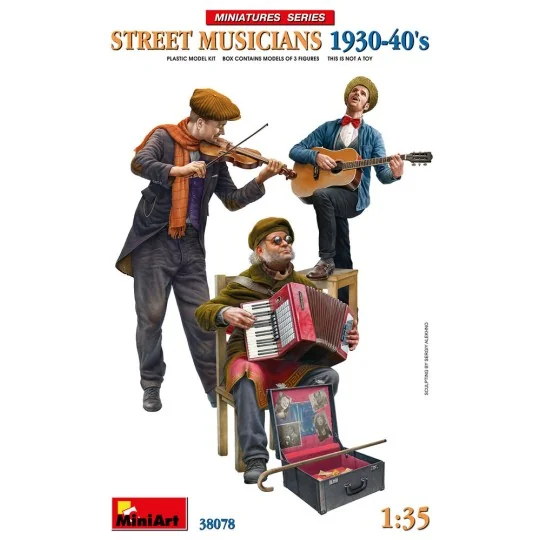 Street Musicians 1930-40's, 1/35 - MiniArt 38078