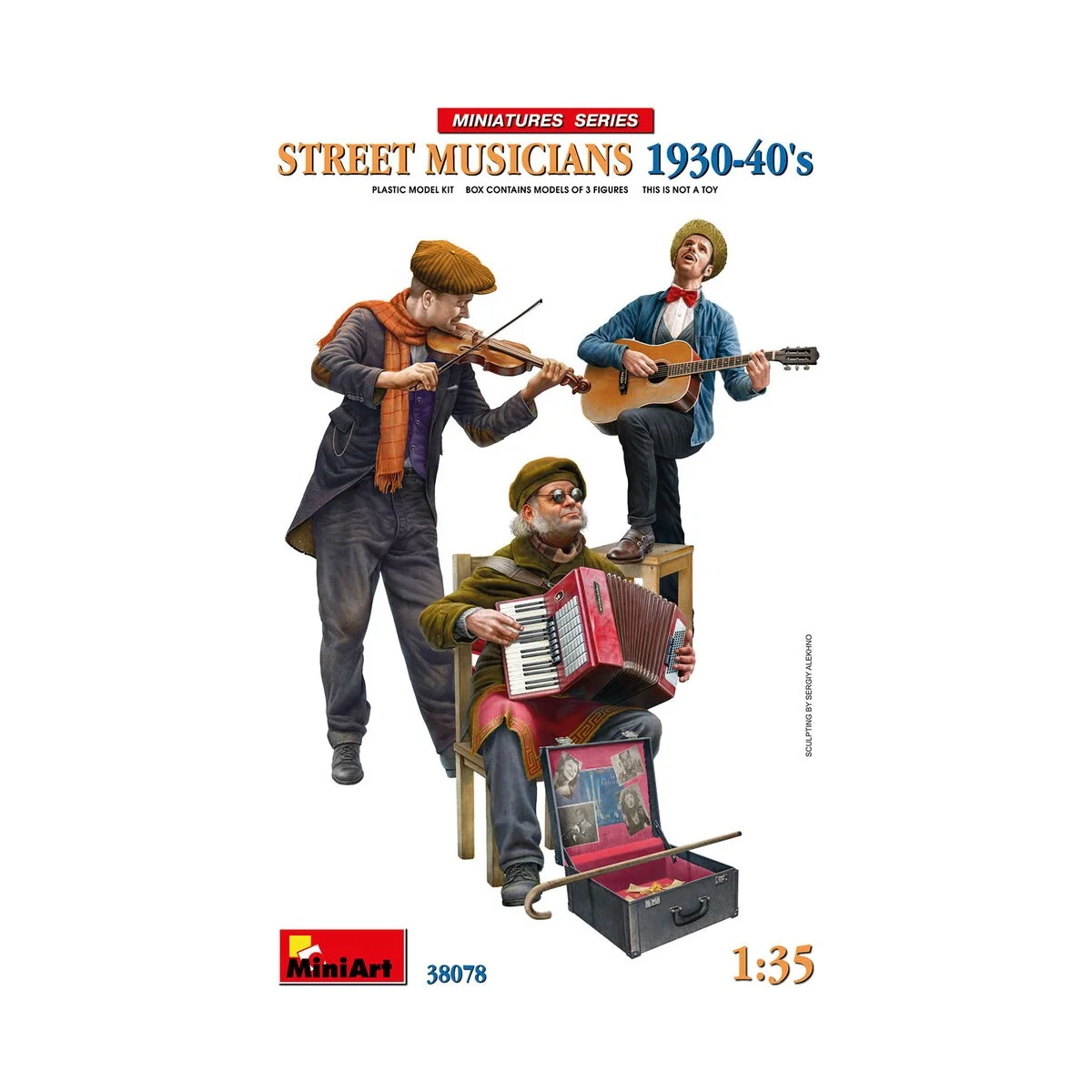 Street Musicians 1930-40's, 1/35 - MiniArt 38078
