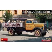 3t Cargo Truck 3, 6-36S. Pritsche-Normal-Type, 1/35 - MiniArt 38079
