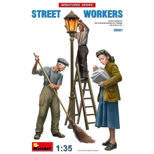 Street Workers, 1/35 - MiniArt 38081
