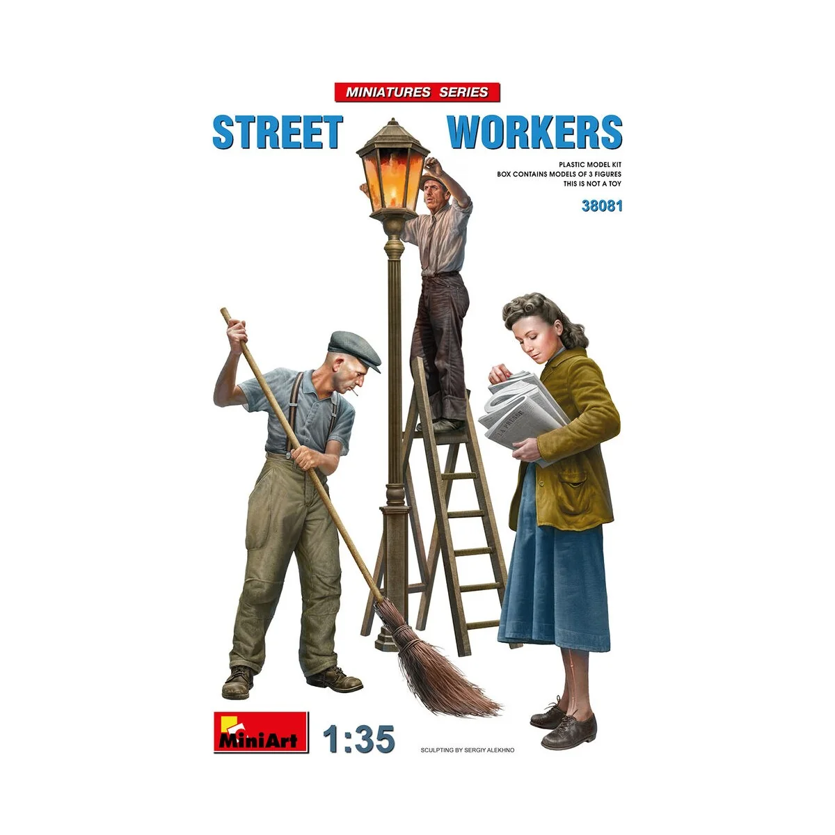 Street Workers, 1/35 - MiniArt 38081