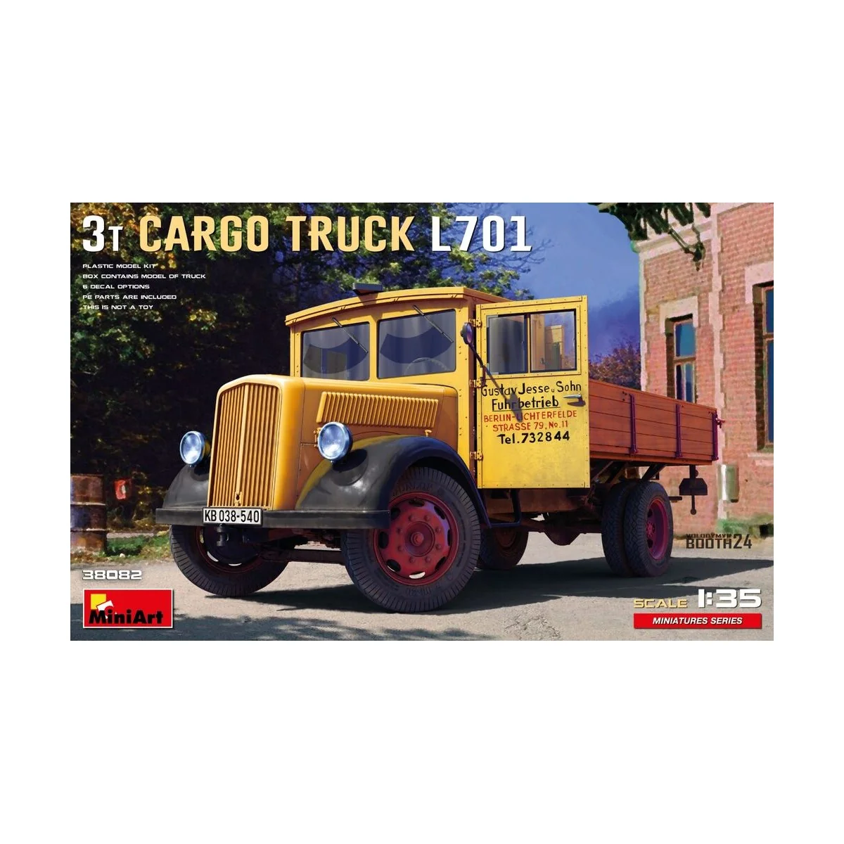 3t Cargo Truck L701, 1/35 - MiniArt 38082