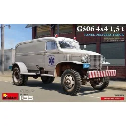 G506 4x4 1, 5 t Panel Delivery Truck, 1/35 - MiniArt 38083