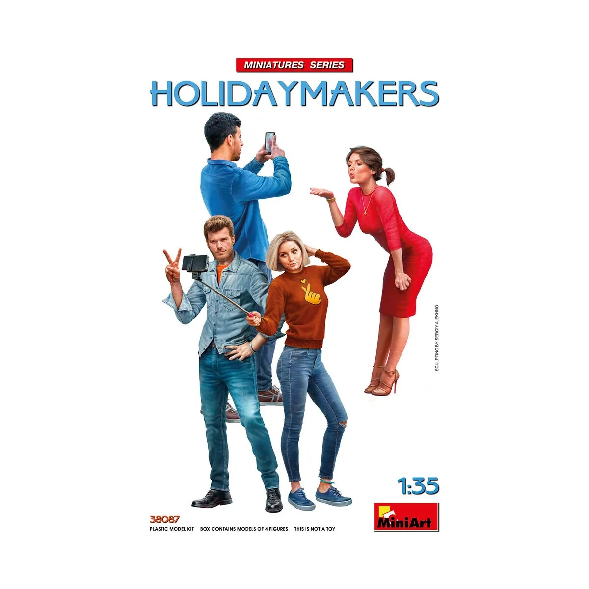 Holidaymakers, 1/35 - MiniArt 38087 Holidaymakers, 1/35 - MiniArt 38087