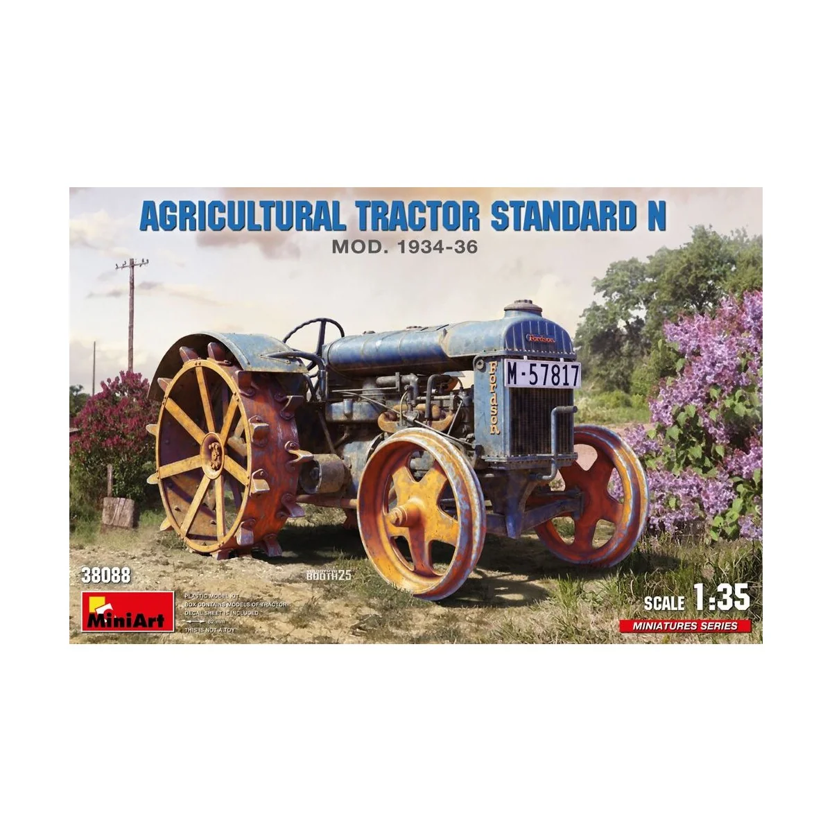 Agricultural Tractor Standard N Mod. 1934-36, 1/35 - MiniArt 38088