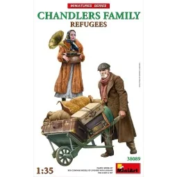 Refugees. Chandlers Family, 1/35 - MiniArt 38089
