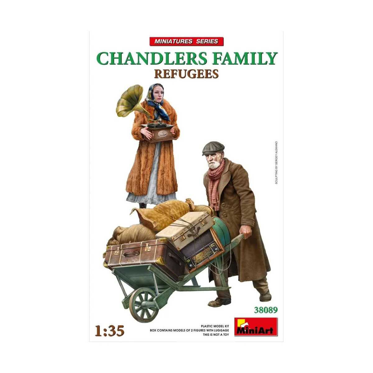 Refugees. Chandlers Family, 1/35 - MiniArt 38089 Refugees. Chandlers Family, 1/35 - MiniArt 38089