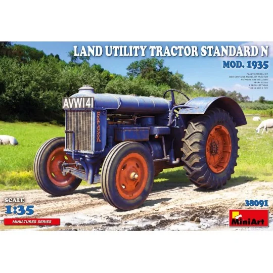 Land Utility Tractor Standard N Mod. 1935, 1/35 - MiniArt 38091 Land Utility Tractor Standard N Mod. 1935, 1/35 - MiniArt 38091