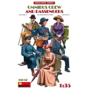 Omnibus Crew and Passengers, 1/35 - MiniArt 38092