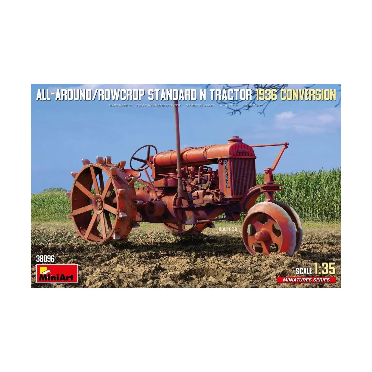 All-Around/Rowcrop Standard N Tractor 1936 Conversion, 1/35 - MiniA... All-Around/Rowcrop Standard N Tractor 1936 Conversion, 1/35 - MiniA...