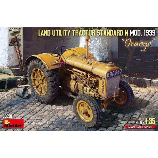 Land Utility Tractor Standard N “Orange” Mod. 1939, 1/35 - MiniArt ...
