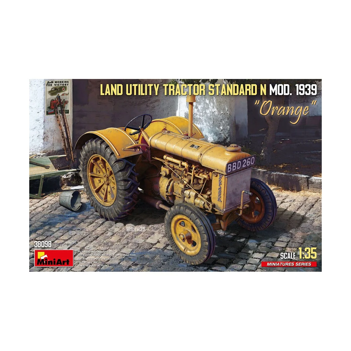 Land Utility Tractor Standard N “Orange” Mod. 1939, 1/35 - MiniArt ...