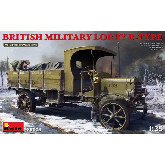 British Military Lorry B-Type, 1/35 - MiniArt 39003