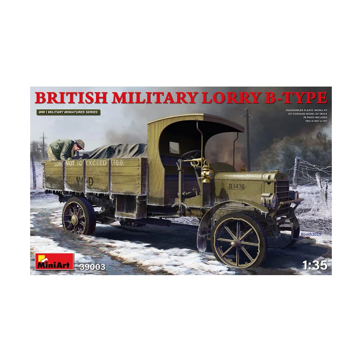 British Military Lorry B-Type, 1/35 - MiniArt 39003