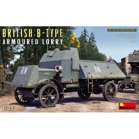 British B-Type Armoured Lorry, 1/35 - MiniArt 39006