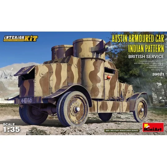 Austin Armoured Car Indian Pattern. British Service. Interior Kit, ... Austin Armoured Car Indian Pattern. British Service. Interior Kit, ...