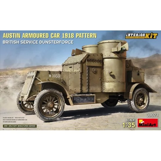 Austin Armoured Car 1918 Pattern. British Service. Dunsterforce. In... Austin Armoured Car 1918 Pattern. British Service. Dunsterforce. In...