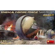 Spherical Fighting Vehicle (TsAMO Project).Interior Kit, 1/35 - Min...