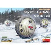 Soviet Ball Tank with Winter Ski. Interior Kit, 1/35 - MiniArt 40008