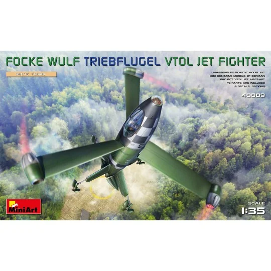 Focke Wulf Triebflugel (VTOL) Jet Fighter, 1/35 - MiniArt 40009