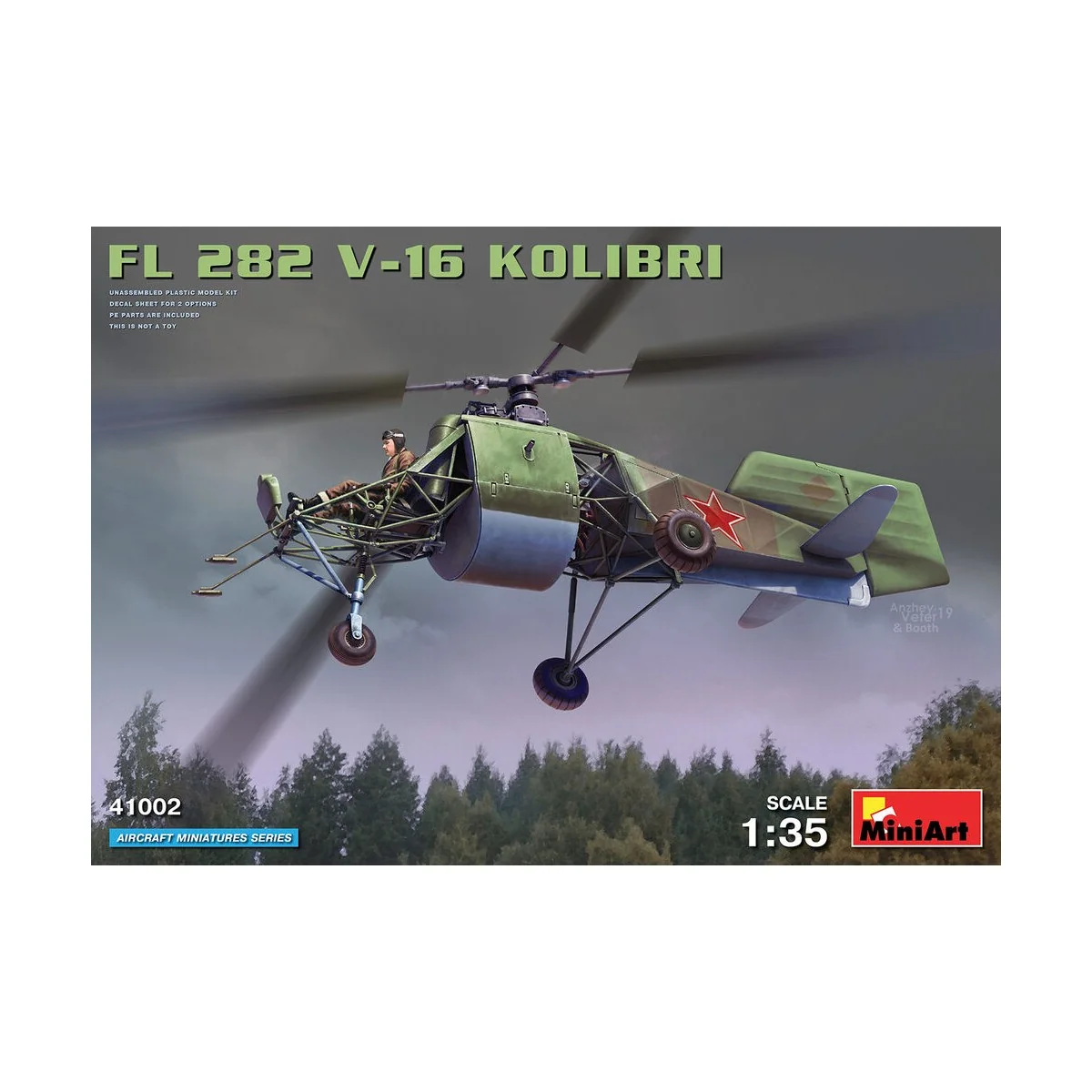 Fl 282 V-16 Kolibri, 1/35 - MiniArt 41002