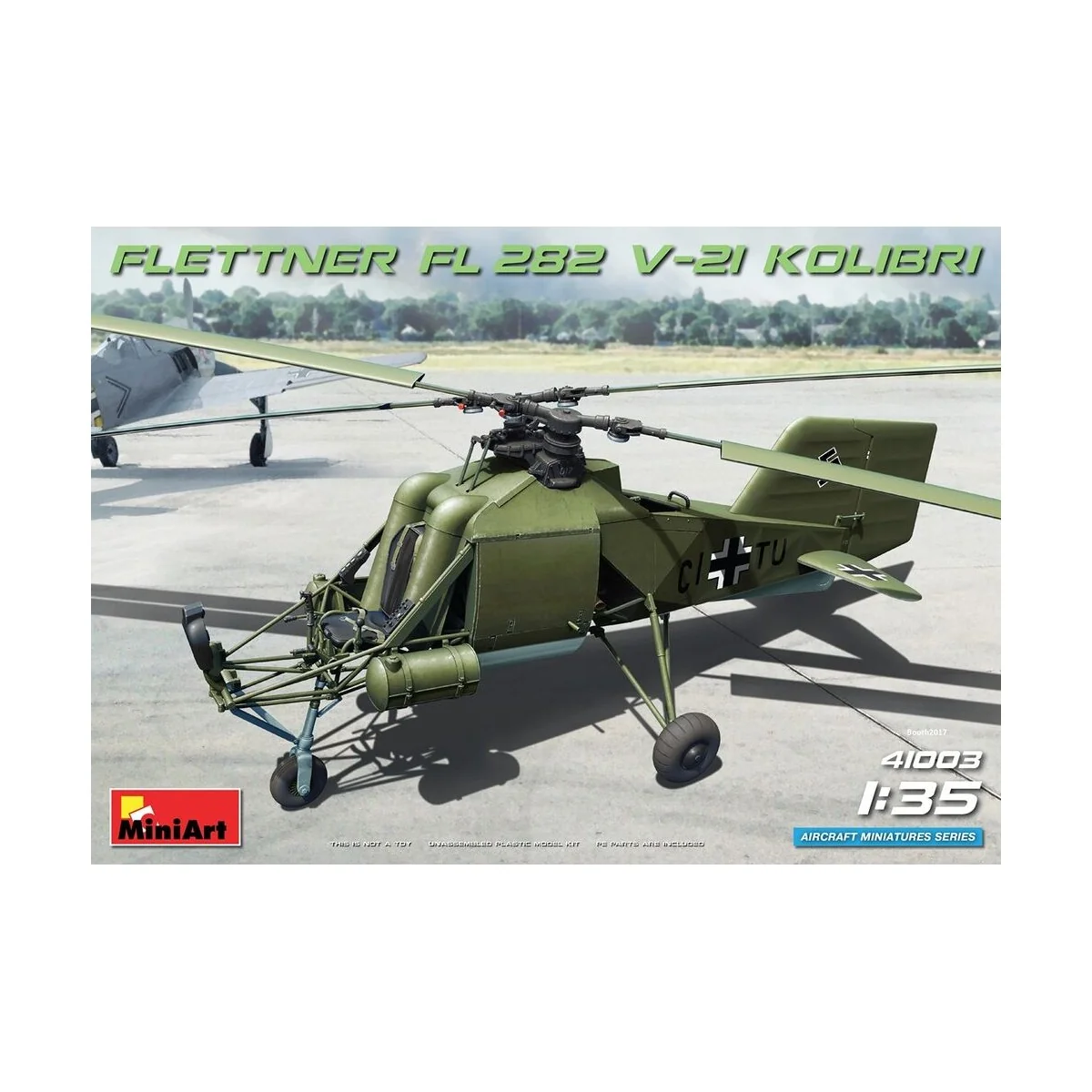 Flettner Fl 282 V-21 Kolibri, 1/35 - MiniArt 41003 Flettner Fl 282 V-21 Kolibri, 1/35 - MiniArt 41003