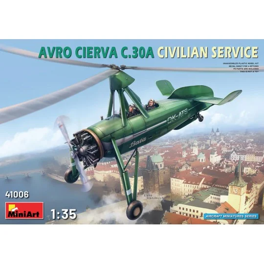 Avro Cierva C.30A Civilian Service, 1/35 - MiniArt 41006