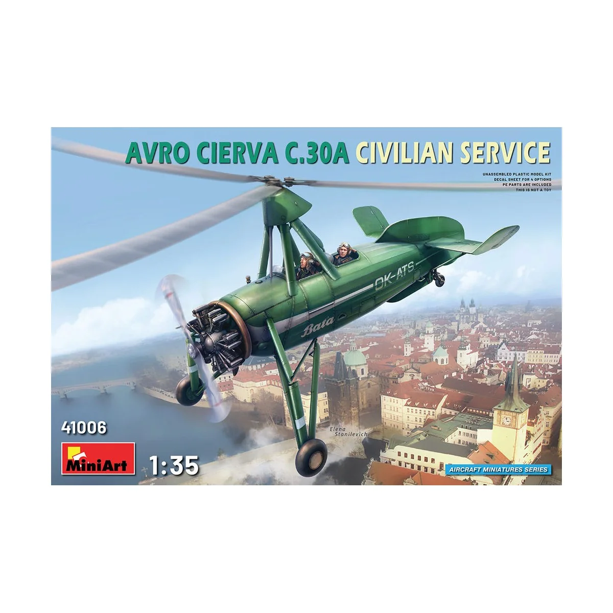 Avro Cierva C.30A Civilian Service, 1/35 - MiniArt 41006