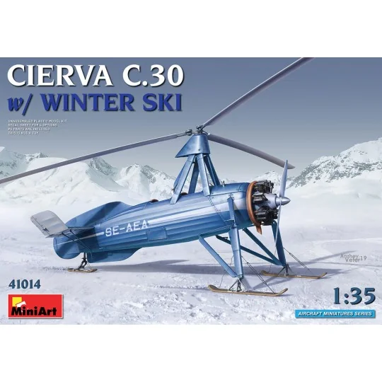 Cierva C.30 with Winter Ski, 1/35 - MiniArt 41014