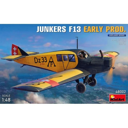 Junkers F13. Early Prod, 1/48 - MiniArt 48002