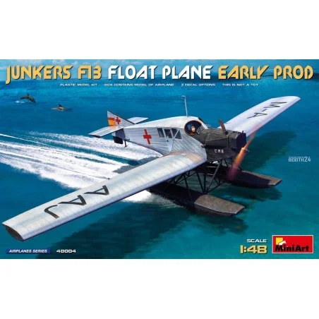 Junkers F13 Float Plane. Early Prod, 1/48 - MiniArt 48004