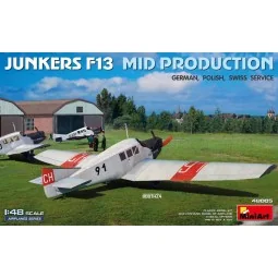 Junkers F13. Mid Prod. German, Polish, Swiss Service, 1/48 - MiniAr...