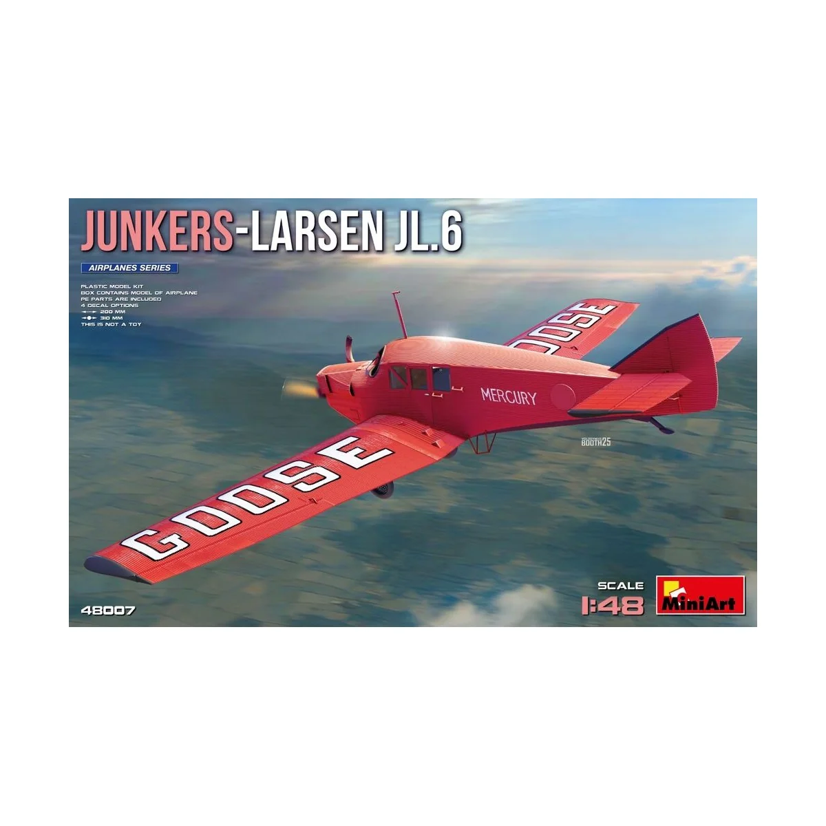 Junkers-Larsen JL.6, 1/48 - MiniArt 48007