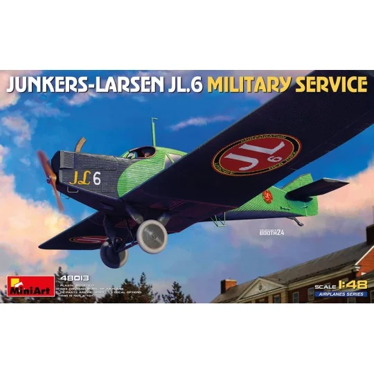 Junkers-Larsen JL.6. Military Service, 1/48 - MiniArt 48013 Junkers-Larsen JL.6. Military Service, 1/48 - MiniArt 48013