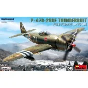 P-47D-28RE Thunderbolt. Free French Air Force. Basic Kit, 1/48 - Mi...