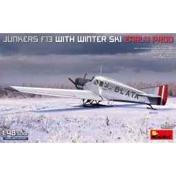 Junkers F13 with Winter Ski. Early Prod, 1/48 - MiniArt 48020