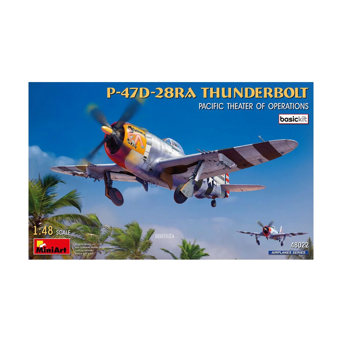 P-47D-28RA Thunderbolt. Pacific Theater of Operations. Basic Kit, 1... P-47D-28RA Thunderbolt. Pacific Theater of Operations. Basic Kit, 1...