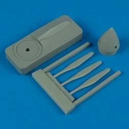 P-40E/M/N propeller w/tool for Academy, 1/72 - Quickboost QB72 281