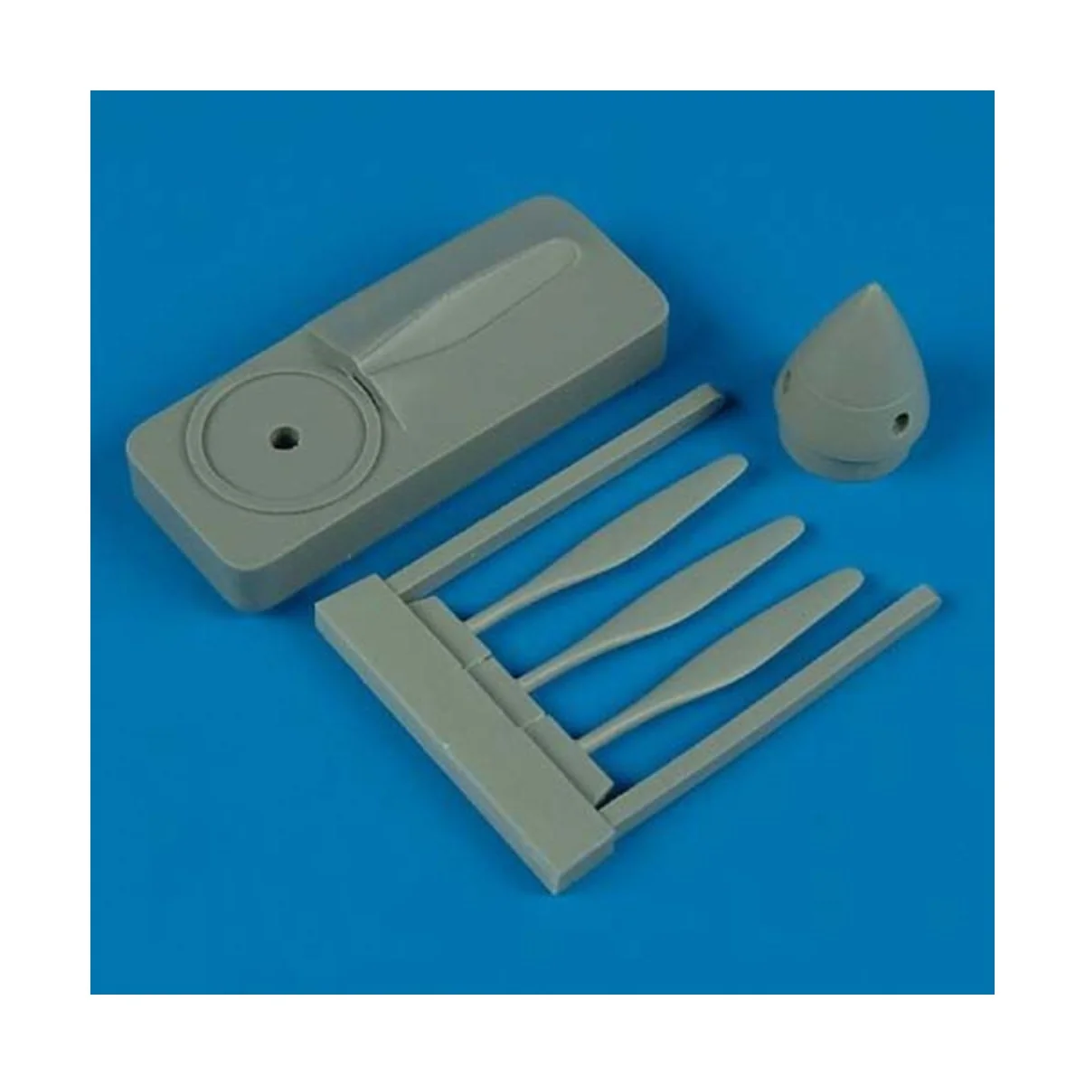 P-40E/M/N propeller w/tool for Academy, 1/72 - Quickboost QB72 281 P-40E/M/N propeller w/tool for Academy, 1/72 - Quickboost QB72 281