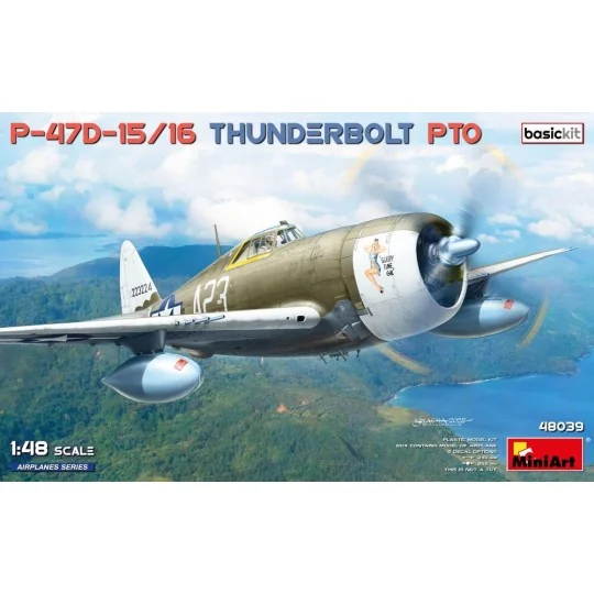 P-47D-15/16 Thunderbolt. PTO. Basic Kit, 1/48 - MiniArt 48039 P-47D-15/16 Thunderbolt. PTO. Basic Kit, 1/48 - MiniArt 48039