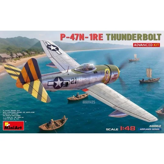 P-47N-1RE Thunderbolt. Advanced Kit, 1/48 - MiniArt 48062 P-47N-1RE Thunderbolt. Advanced Kit, 1/48 - MiniArt 48062