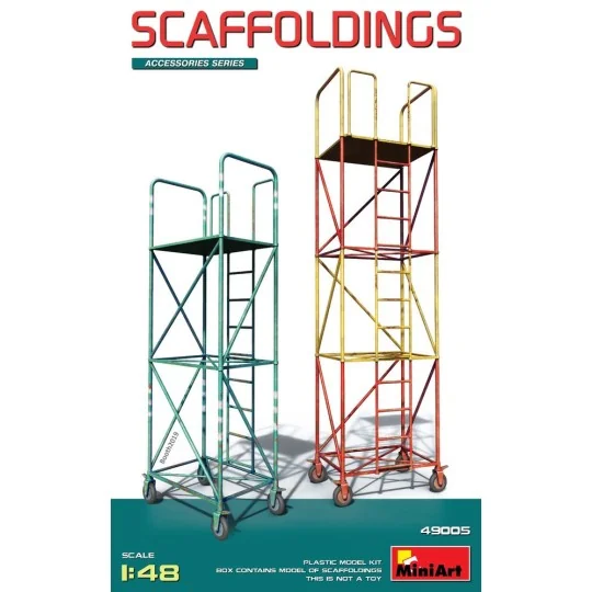 Scaffoldings, 1/48 - MiniArt 49005