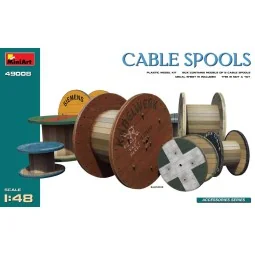 Cable Spools, 1/48 - MiniArt 49008