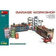 Garage Workshop, 1/48 - MiniArt 49011 Garage Workshop, 1/48 - MiniArt 49011