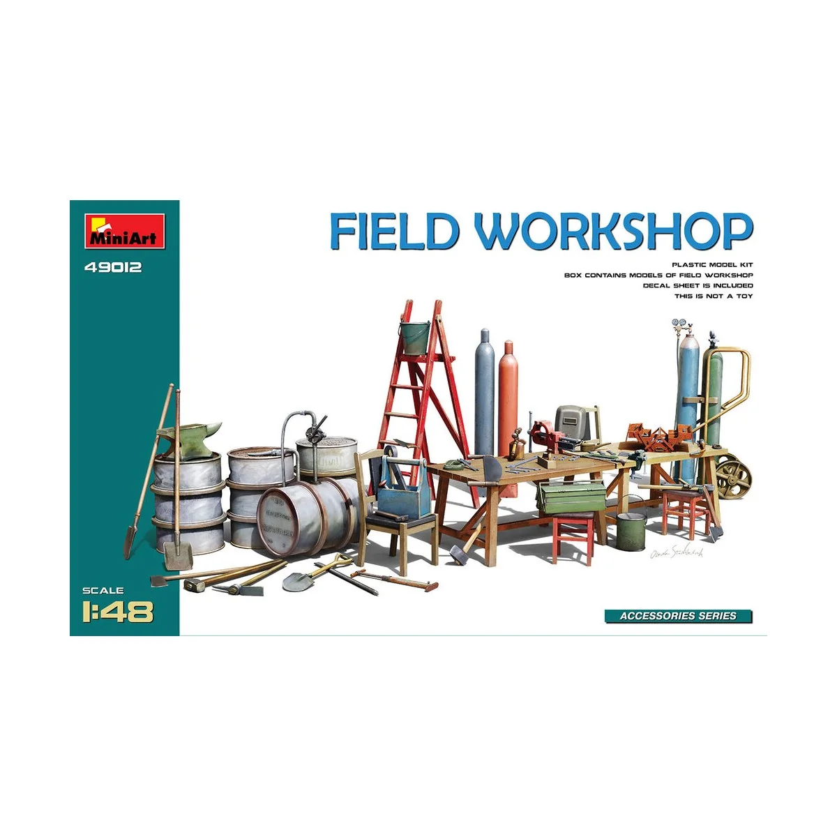 Field Workshop, 1/48 - MiniArt 49012 Field Workshop, 1/48 - MiniArt 49012